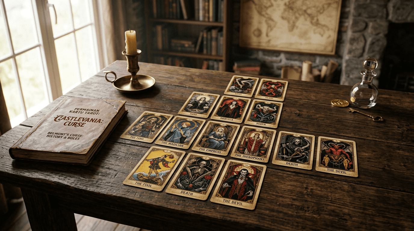 Permainan Kartu Tarot Castlevania: Belmont's Curse – Sejarah dan Aturan Dasarnya
